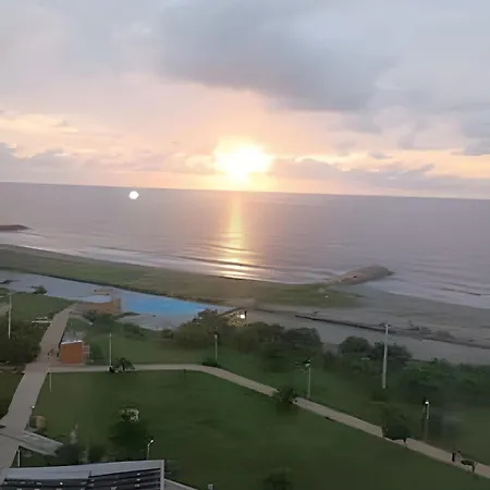 Aparta Estudio/balcón Privado/frente Al Mar